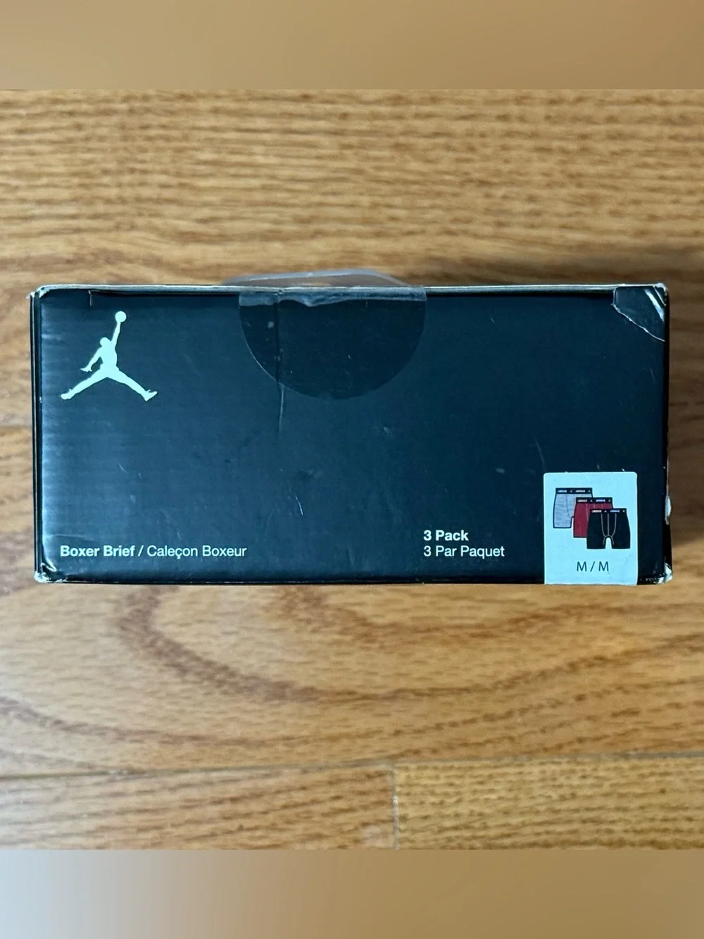 Men’s Jordan Flight Cotton Core Boxer Briefs 3-Pack - Size Medium
